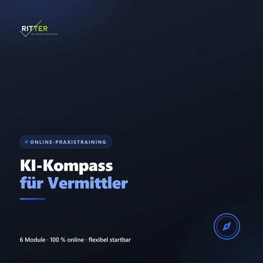 KI-Kompass für Vermittler – Online-Praxistraining, Institut Ritter
